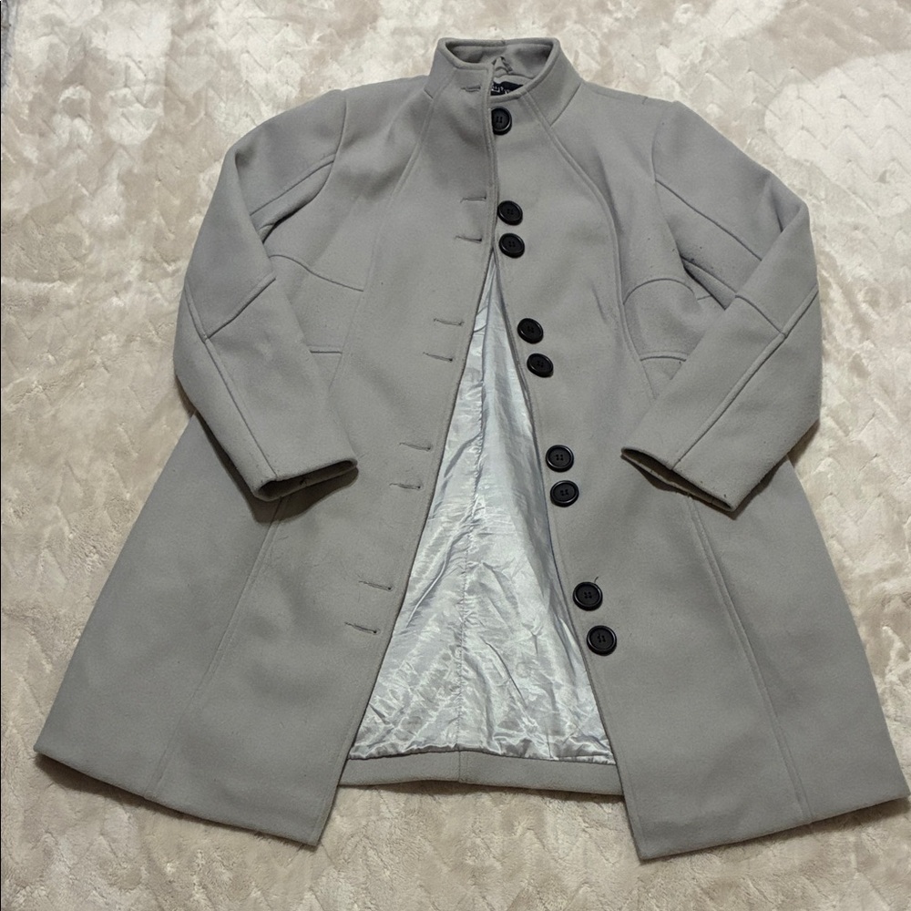 La Coalition Gray Trench Coat